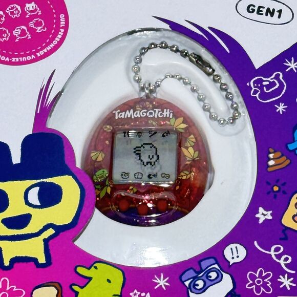 Tamagotchi Stained Glass Autumn 2025 Chase Variant SEALED Limited Rare Gen 1 - Picture 5 of 10